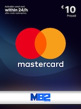 MasterCard Prepaid Gift Card 10 EUR M82 Chiave GLOBALE