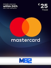 MasterCard Prepaid Gift Card 25 EUR M82 Chiave GLOBALE