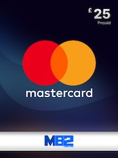 MasterCard Prepaid Gift Card 25 GBP M82 Sleutel GLOBAL