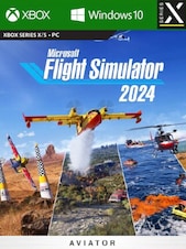 Microsoft Flight Simulator 2024 Aviator Edition Xbox Series X/S, Windows 10 Xbox Live Clave GLOBAL