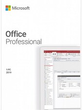 Microsoft Office Professional 2019 - PC 1 dispozitiv Microsoft Key GLOBAL