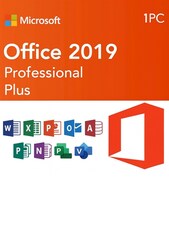 Microsoft Office Professional 2019 Plus 1 PC - Plus PC 1 urządzenie Microsoft Klucz GLOBALNY