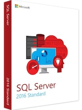 Microsoft SQL Server 2016 Standard (PC) - Microsoft Key - GLOBAL Microsoft Klíč GLOBÁLNÍ