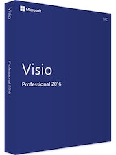 Microsoft Visio 2016 Professional (PC) - Microsoft Key - GLOBAL Microsoft Klíč GLOBÁLNÍ