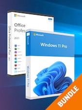 Microsoft Windows 11 Pro & Microsoft Office Professional Plus 2021 Bundle - PC Microsoft Key GLOBAL