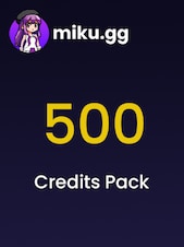MikuGG Gift Card 500 credits-pakket MikuGG Sleutel GLOBAL
