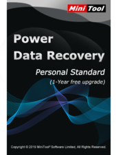 MiniTool Power Data Recovery Personal - 1 an MiniTool Solution Clé GLOBAL