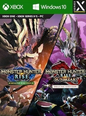 Monster Hunter Rise + Sunbreak Deluxe Edition Xbox Series X/S, PC Xbox Live Clé GLOBAL