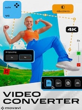 Movavi Video Converter 2026 - PC 1 dispozitiv Pe viață Movavi Cheie GLOBAL