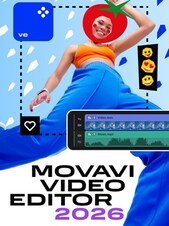 Movavi Video Editor 2026 - PC 1 Appareil À vie Movavi Clé GLOBAL