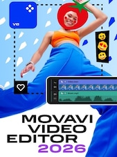 Movavi Video Editor 2026 - PC 1 Gerät Lebenslang Movavi Schlüssel GLOBAL