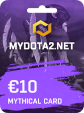 MYDOTA2.net Gift Card 10 EUR MYDOTA2.net Klucz GLOBALNY