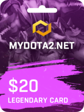 MYDOTA2.net Gift Card 20 USD MYDOTA2.net Klucz GLOBALNY