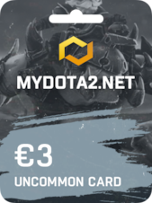 MYDOTA2.net Gift Card 3 EUR MYDOTA2.net Klucz GLOBALNY
