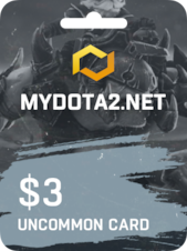 MYDOTA2.net Gift Card 3 USD MYDOTA2.net Klucz GLOBALNY