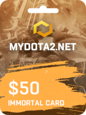 MYDOTA2.net Gift Card 50 USD MYDOTA2.net Klucz GLOBALNY