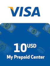 MyPrepaidCenterVisa 10 USD Visa Klucz GLOBALNY