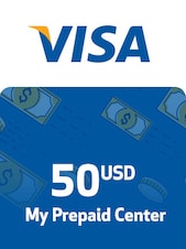 MyPrepaidCenterVisa 50 USD Visa Key GLOBAL