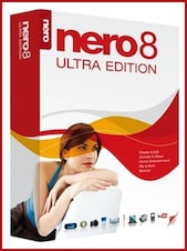 Nero 8 - Ultra Edition PC 1 Gerät Lebenslang Nero Schlüssel GLOBAL
