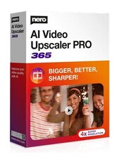 Nero AI Video Upscaler PRO - 1 PC 1 anno Nero Chiave GLOBALE