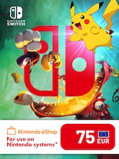 Nintendo eShop Card 75 EUR Nintendo eShop Clé FRANCE