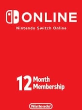 Nintendo Switch Online Membership Family 12 maanden Nintendo eShop Sleutel EUROPE