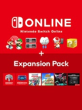 Nintendo Switch Online Membership Individual + Expansion Pack 12 mesi Nintendo eShop Chiave EUROPA