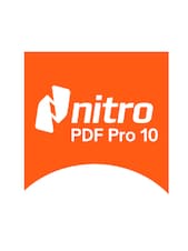 Nitro PDF Pro 10 - PC 1 Dispositivo De por vida Nitro Clave GLOBAL