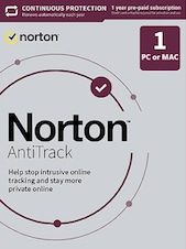 Norton AntiTrack - PC, Mac 1 anno NortonLifeLock Chiave GLOBALE