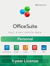 OfficeSuite - Personal PC, Android, IOS 1 utilizator 1 Year OfficeSuite Key GLOBAL