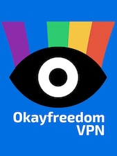 OkayFreedom Premium VPN + 40GB Traffic 1 Device 1 Year OkayFreedom Key GLOBAL