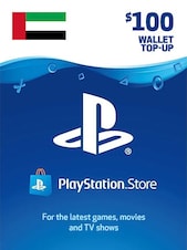PlayStation Network Gift Card 100 USD PSN Klucz ZJEDNOCZONE EMIRATY ARABSKIE