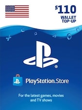 PlayStation Network Gift Card 110 USD PSN Schlüssel VEREINIGTE STAATEN VON AMERIKA