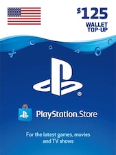 PlayStation Network Gift Card 125 USD PSN Schlüssel VEREINIGTE STAATEN VON AMERIKA