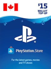 PlayStation Network Gift Card 15 CAD PSN Key CANADA