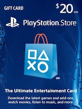 PlayStation Network Gift Card 20 USD 20 USD PSN Schlüssel VEREINIGTE STAATEN VON AMERIKA