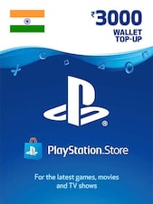 PlayStation Network Gift Card 3000 INR PSN Chiave INDIA