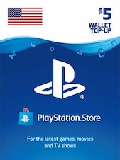 PlayStation Network Gift Card 5 USD PSN Key UNITED STATES