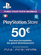 PlayStation Network Gift Card 50 EUR PSN Clé FRANCE