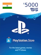 PlayStation Network Gift Card 5000 INR PSN Chiave INDIA