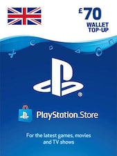 PlayStation Network Gift Card 70 GBP PSN Key UNITED KINGDOM