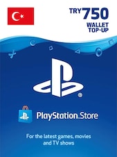 PlayStation Network Gift Card 750 TRY PSN Key TURKEY