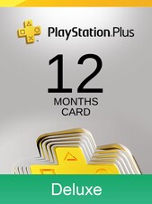 PlayStation Plus Deluxe 12 měsíců PSN Účet GLOBÁLNÍ