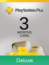 PlayStation Plus Deluxe 3 měsíce PSN Účet GLOBÁLNÍ