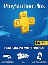 Playstation Plus Trial CARD 14 dagen PSN Sleutel NORTH AMERICA