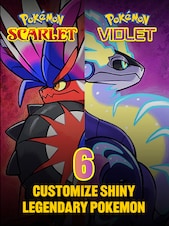 Pokémon Scarlet/Violet Customize Shiny Legendary Pokemon - x6 BillStore GLOBAL