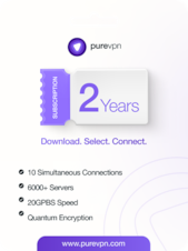PureVPN - 10 urządzeń 2 lata PureVPN Klucz GLOBALNY