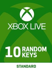 Random Xbox Standard 10 Keys Xbox One Xbox Live Klucz EUROPA