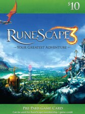 Runescape Prepaid Card 10 USD NORTH AMERICA Runescape Kulcs Észak-Amerika