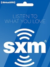 SiriusXM Gift Card 30 USD SiriusXM Key UNITED STATES
